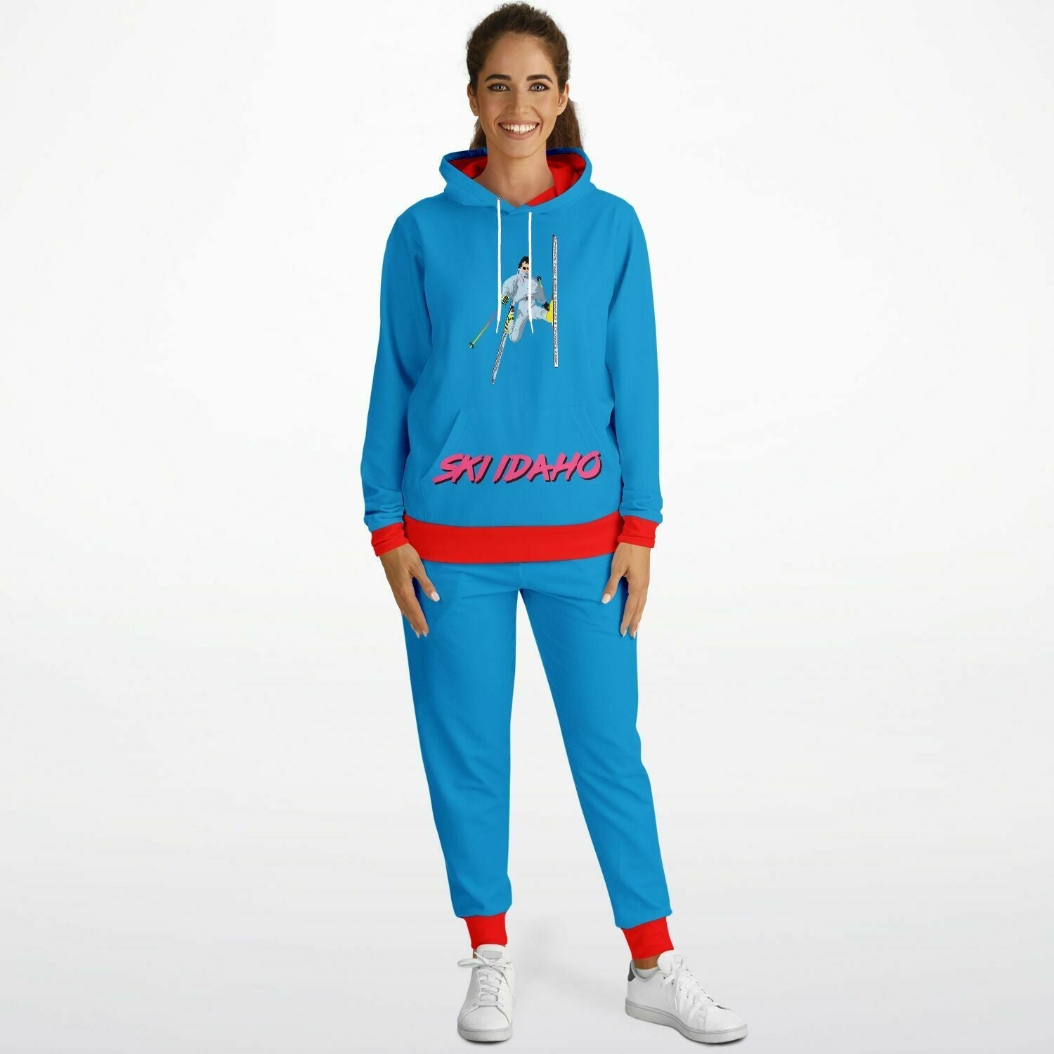 Ski Idaho Matching Hoodie and Jogger Set - Powderaddicts