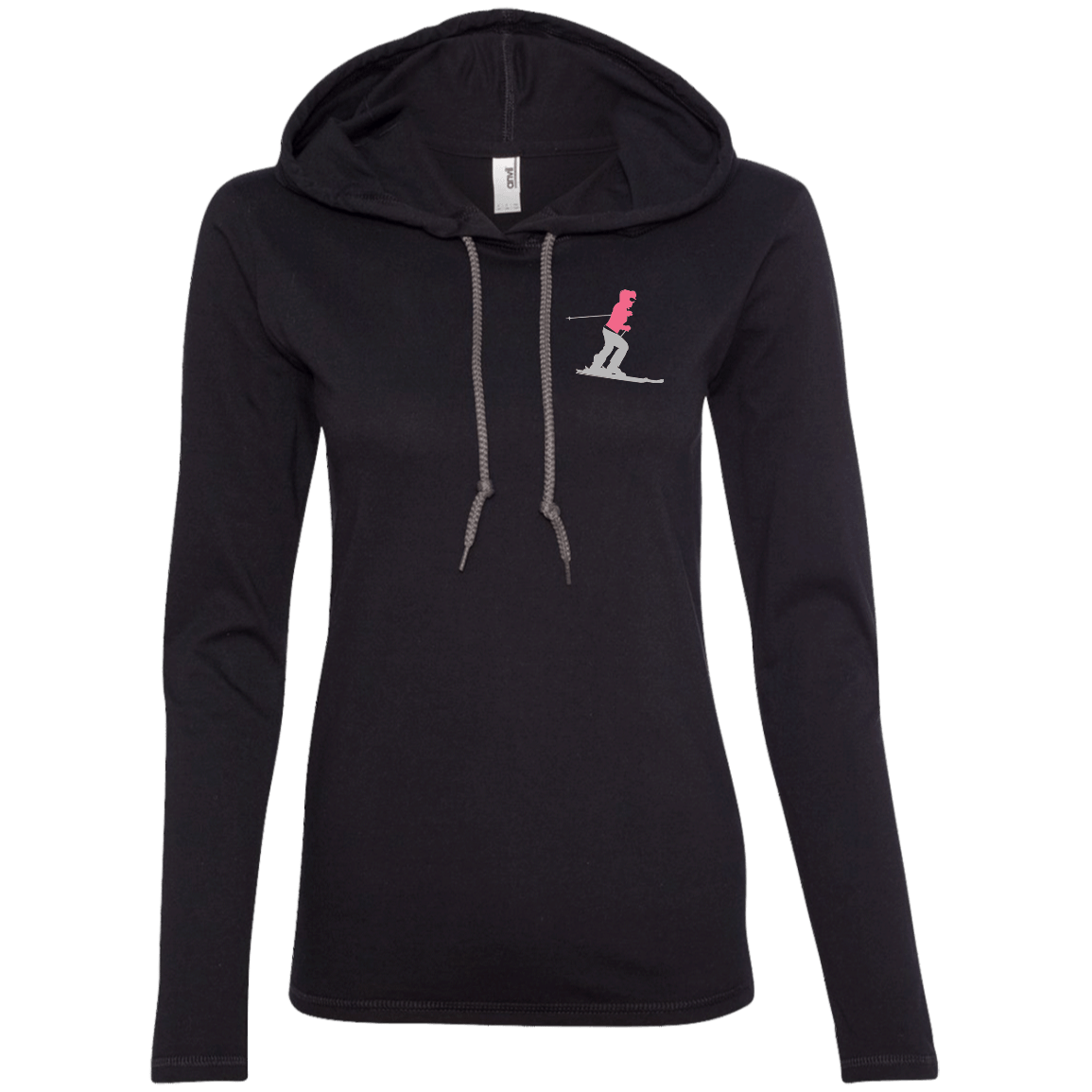 Ski Like A Girl Hoodies - Powderaddicts