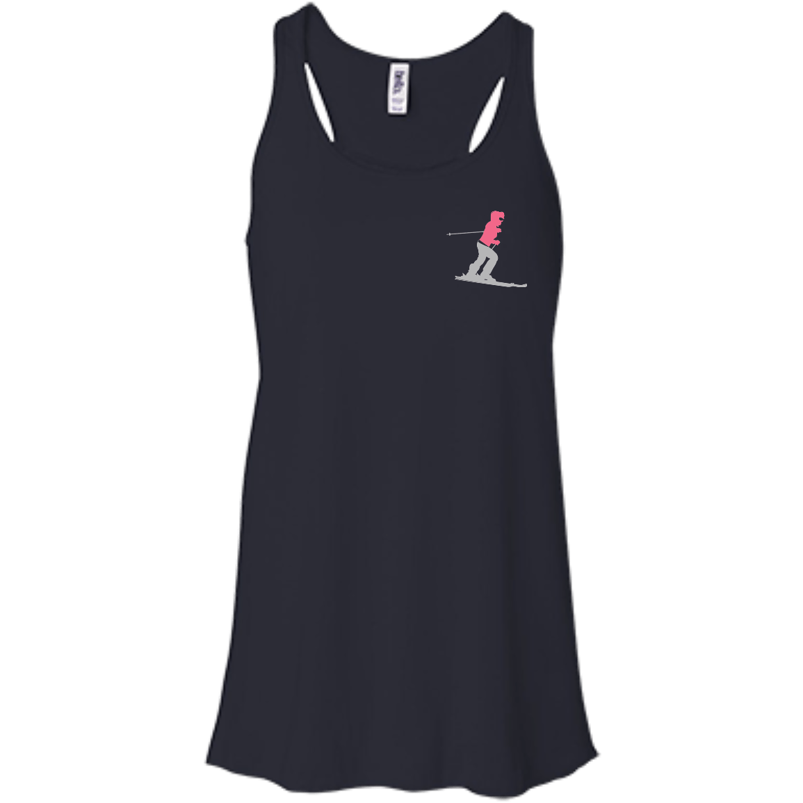 Ski Like A Girl Tank Tops - Powderaddicts