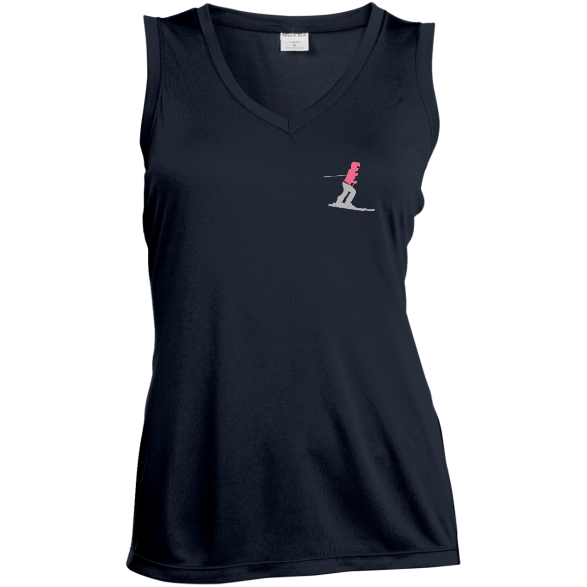 Ski Like A Girl Tank Tops - Powderaddicts