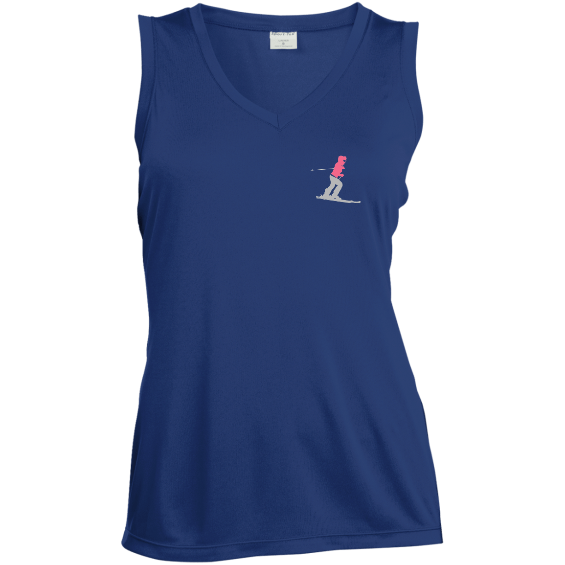 Ski Like A Girl Tank Tops - Powderaddicts