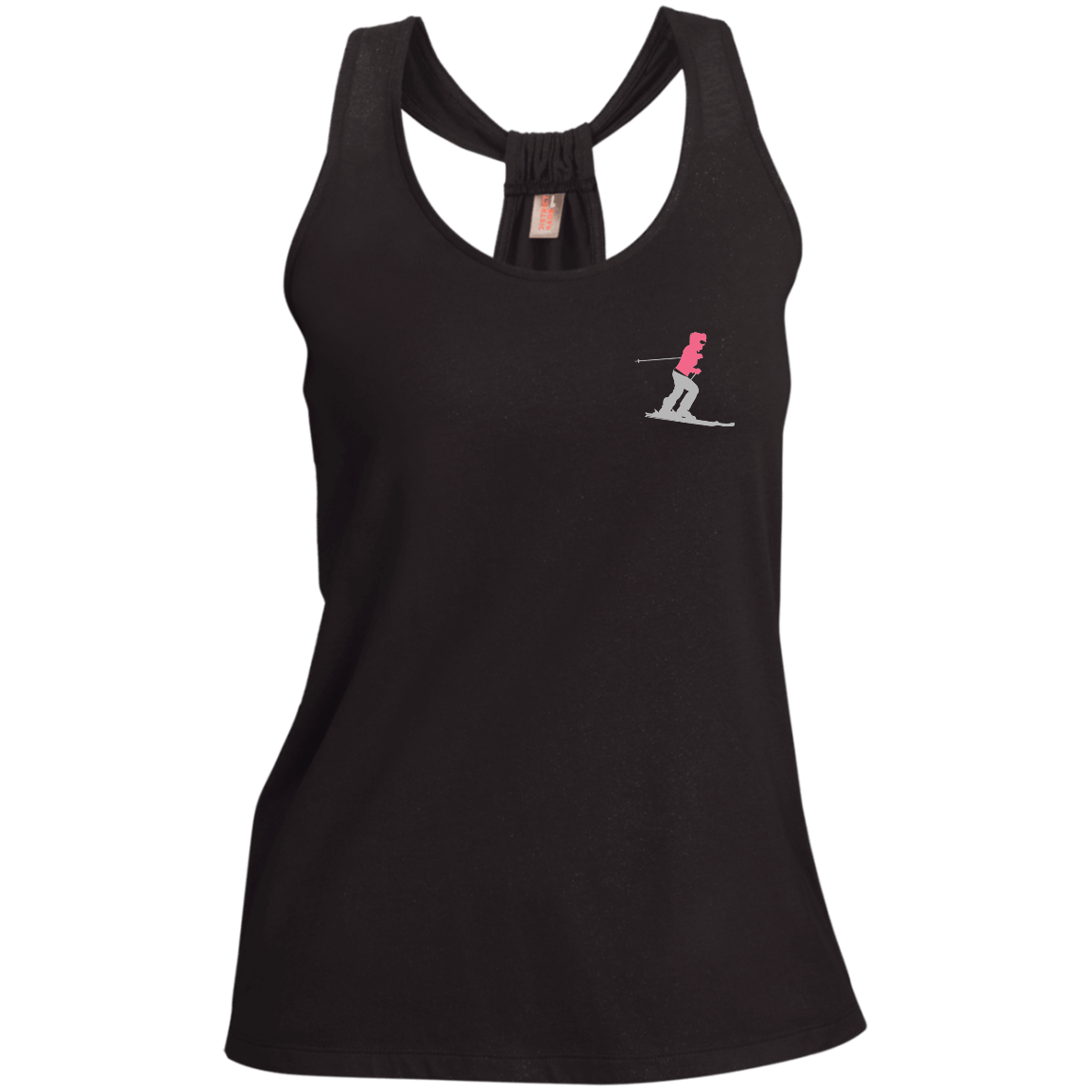 Ski Like A Girl Tank Tops - Powderaddicts