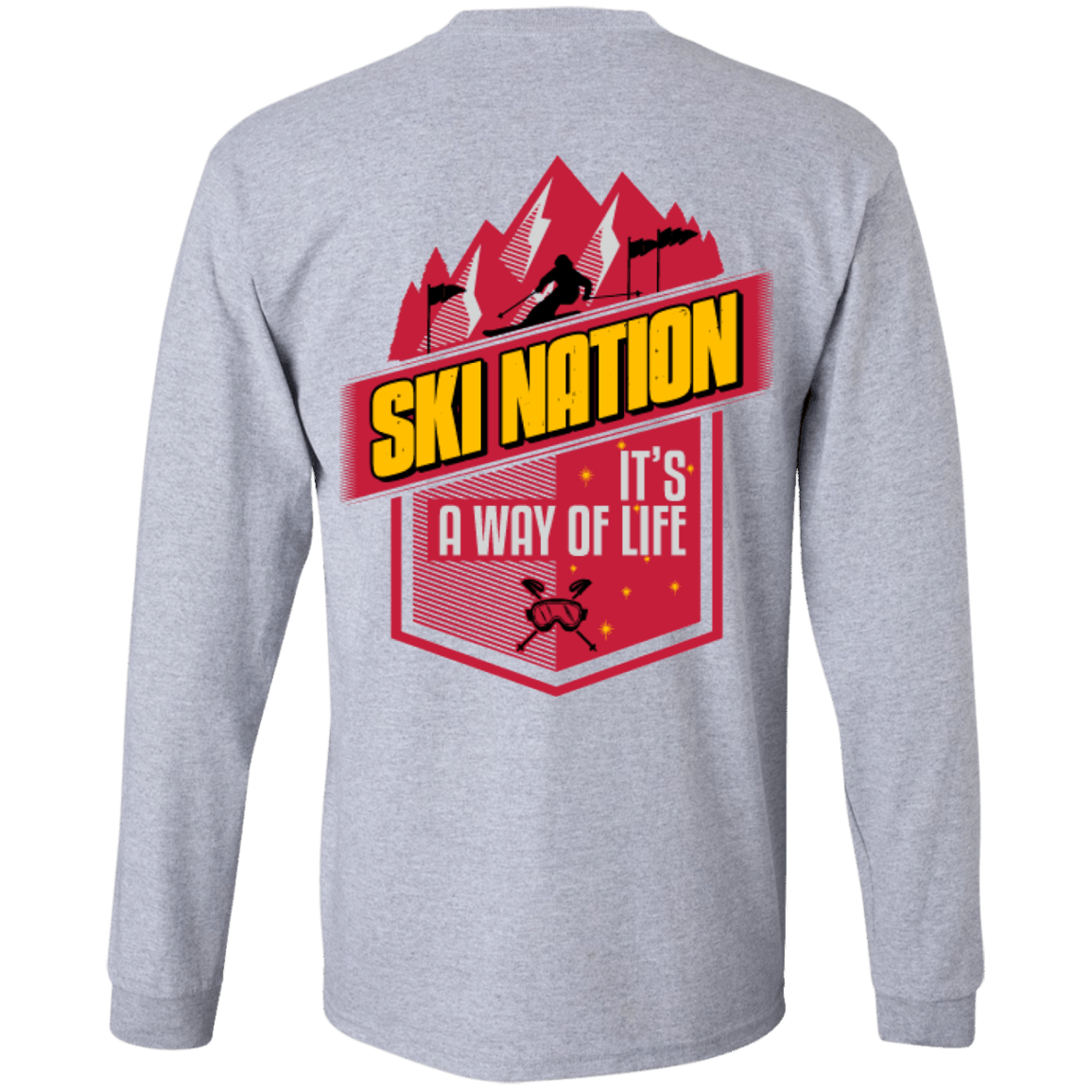 Ski Nation It's A Way Of Life Long Sleeves - Powderaddicts