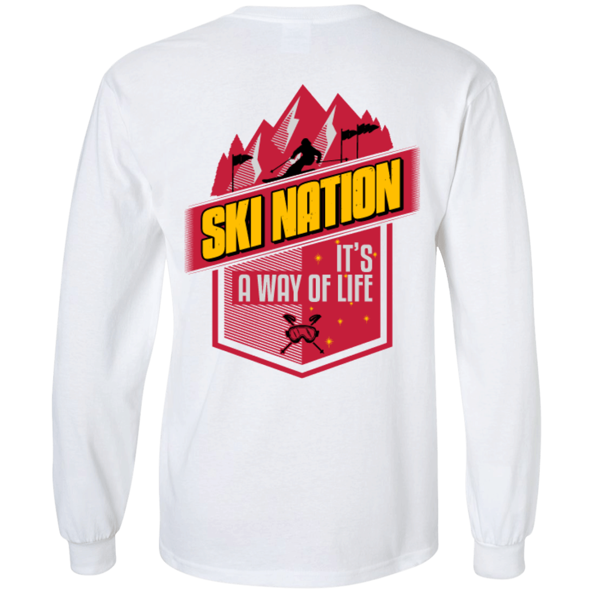 Ski Nation It's A Way Of Life Long Sleeves - Powderaddicts