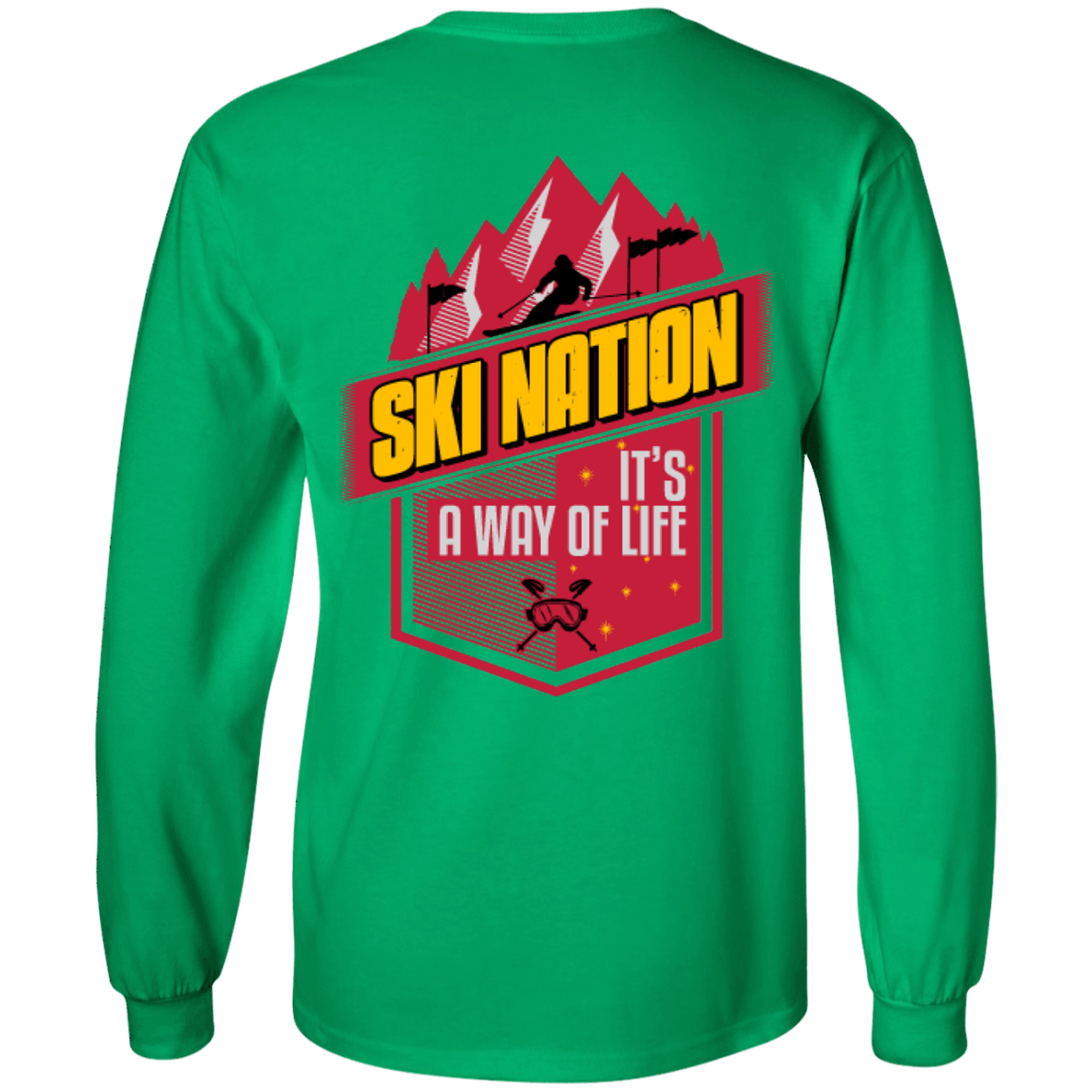 Ski Nation It's A Way Of Life Long Sleeves - Powderaddicts