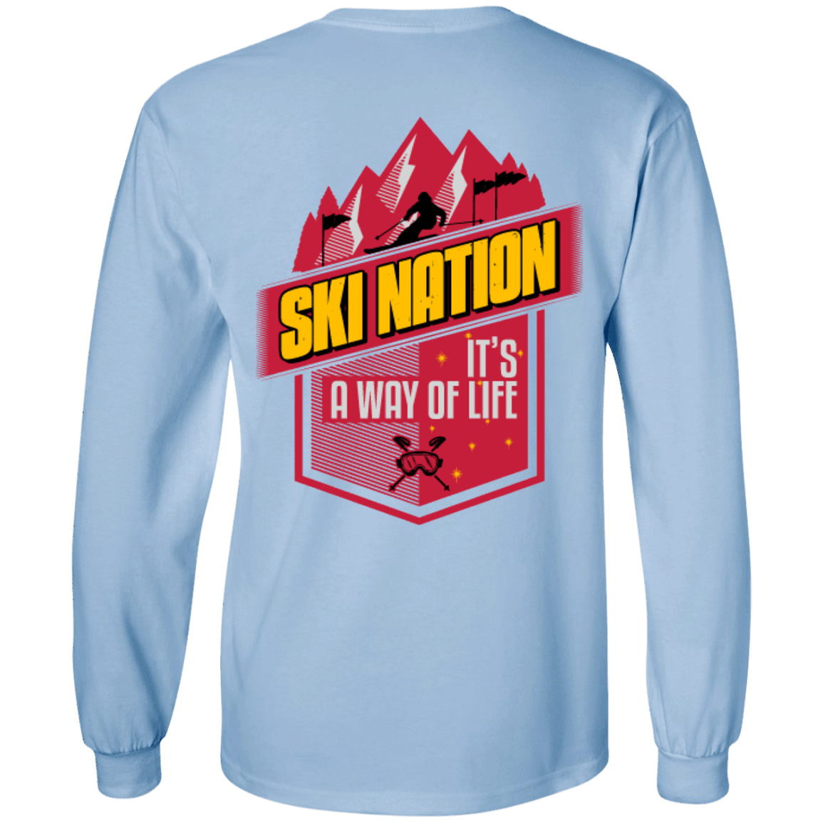 Ski Nation It's A Way Of Life Long Sleeves - Powderaddicts