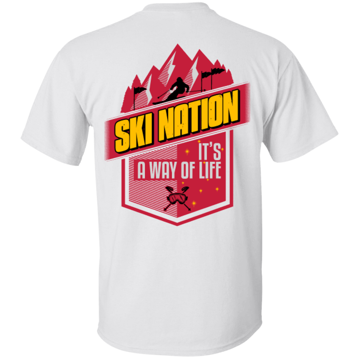 Ski Nation It's A Way Of Life Tees - Powderaddicts