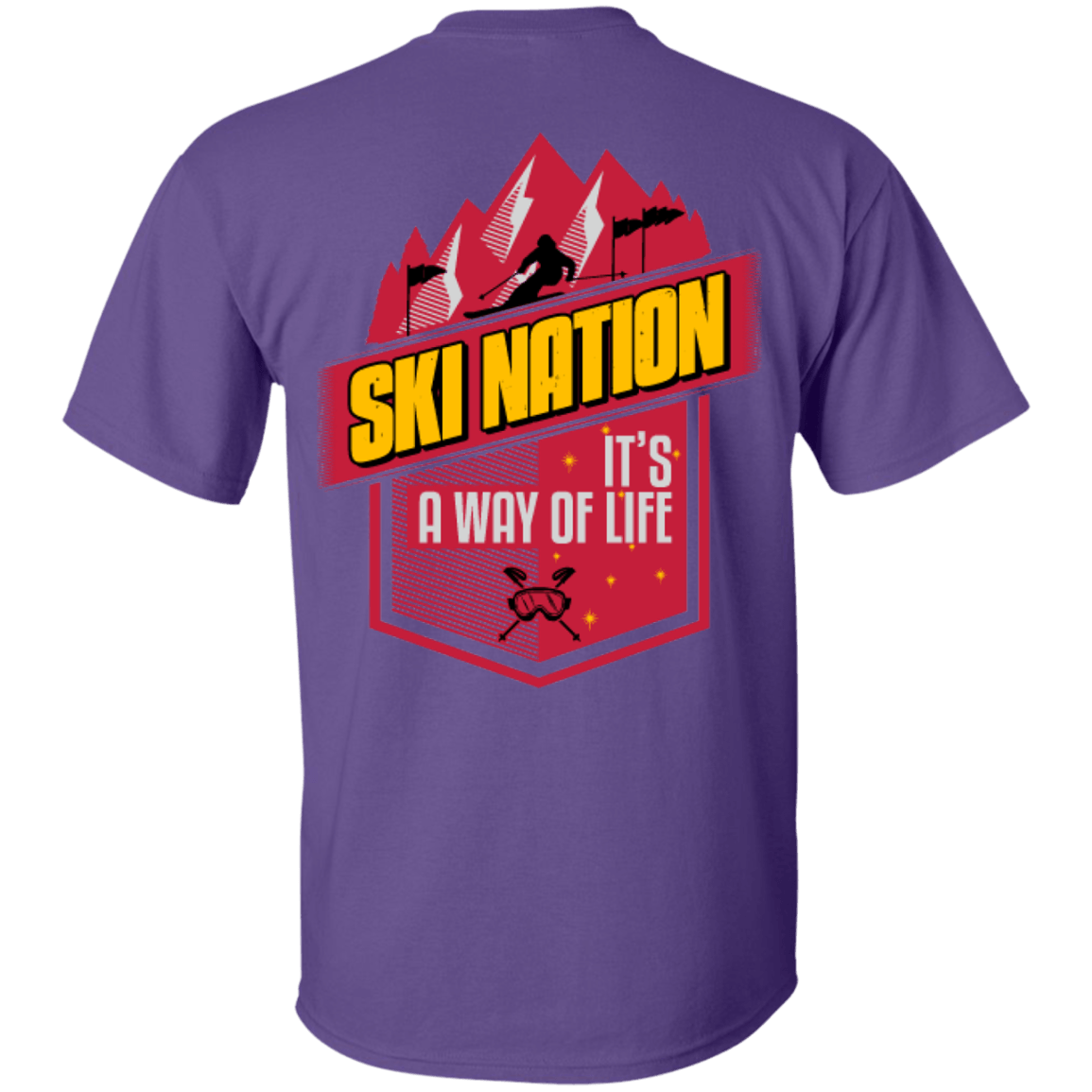 Ski Nation It's A Way Of Life Tees - Powderaddicts