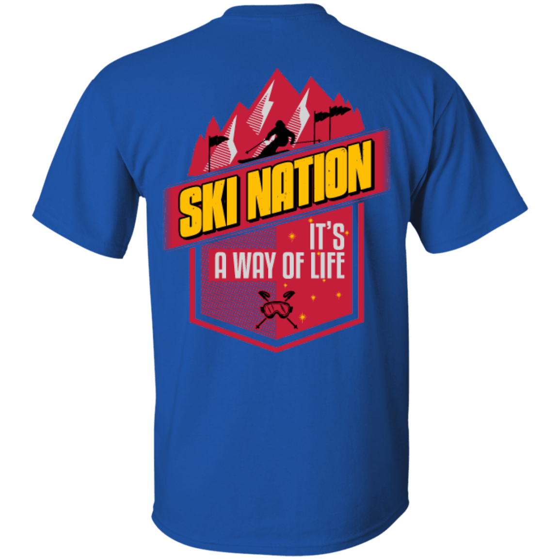 Ski Nation It's A Way Of Life Tees - Powderaddicts