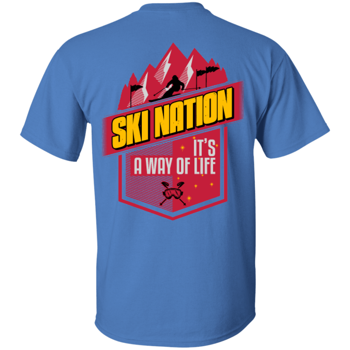 Ski Nation It's A Way Of Life Tees - Powderaddicts