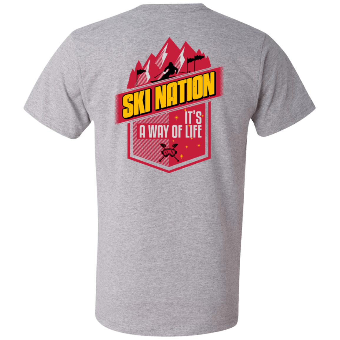 Ski Nation It's A Way Of Life Tees - Powderaddicts