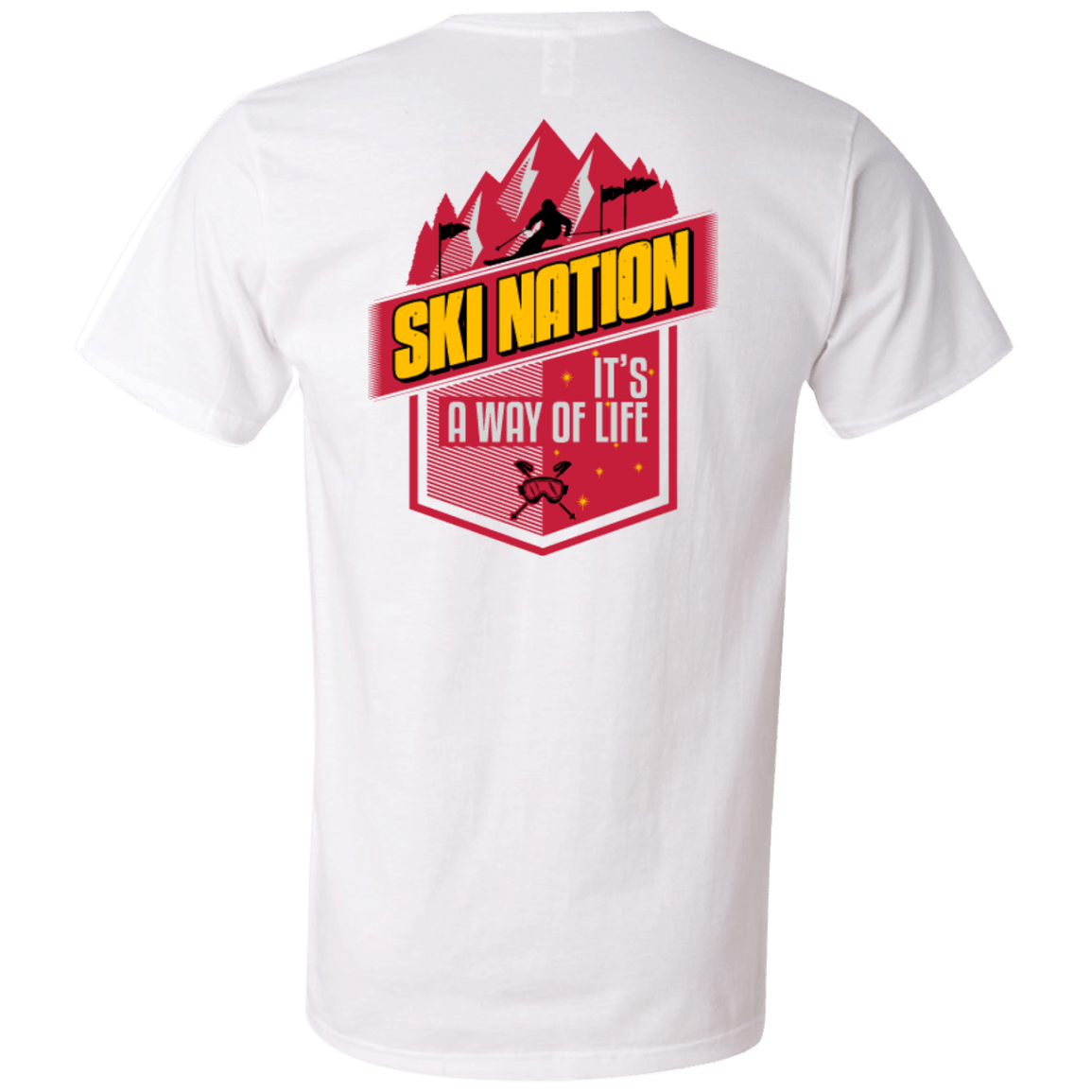 Ski Nation It's A Way Of Life Tees - Powderaddicts