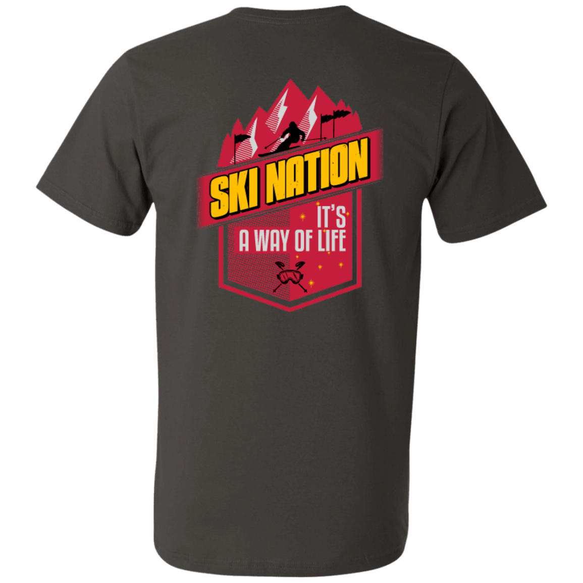 Ski Nation It's A Way Of Life Tees - Powderaddicts