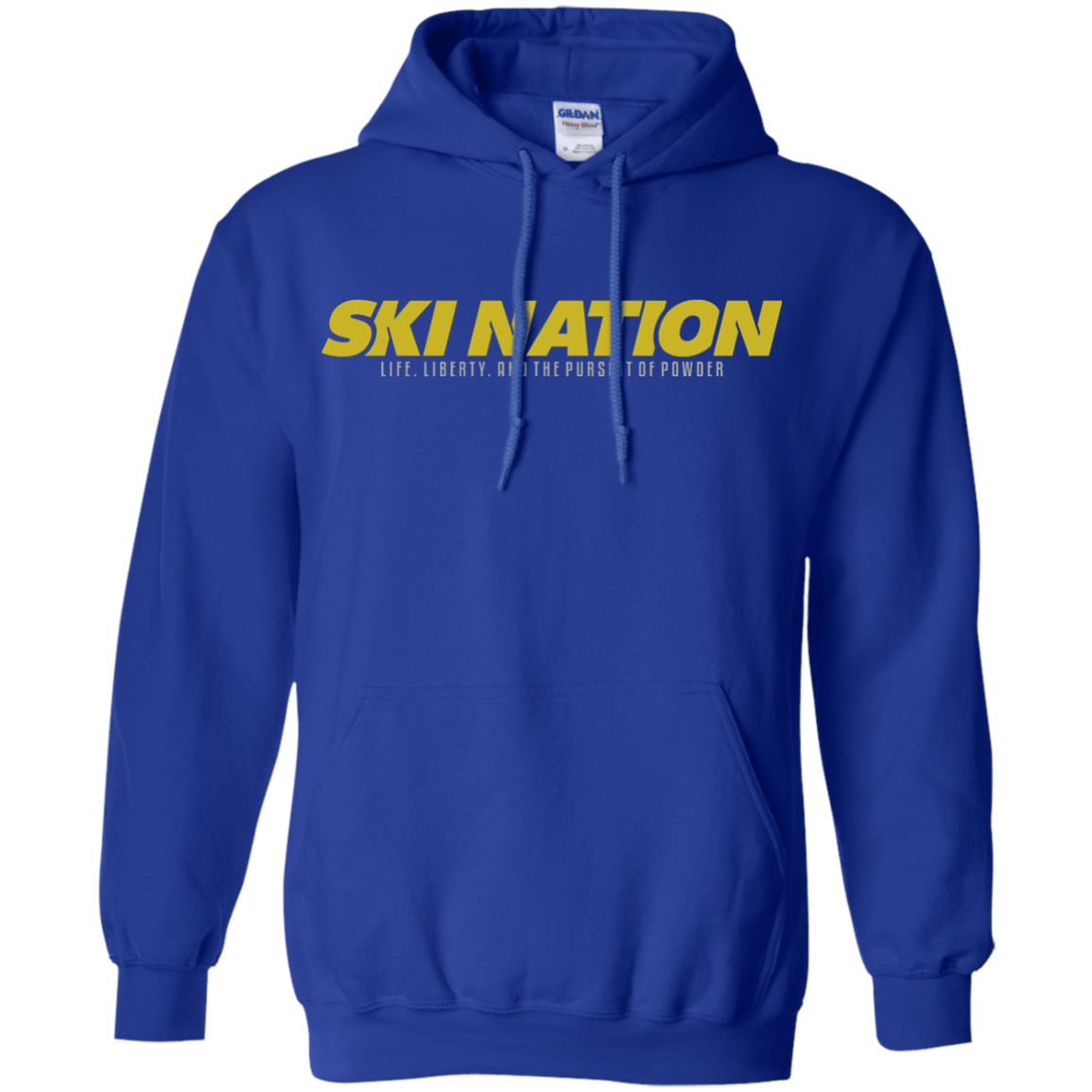 Ski Nation - Life, Liberty and The Pursuit Of Powder Hoodies - Powderaddicts