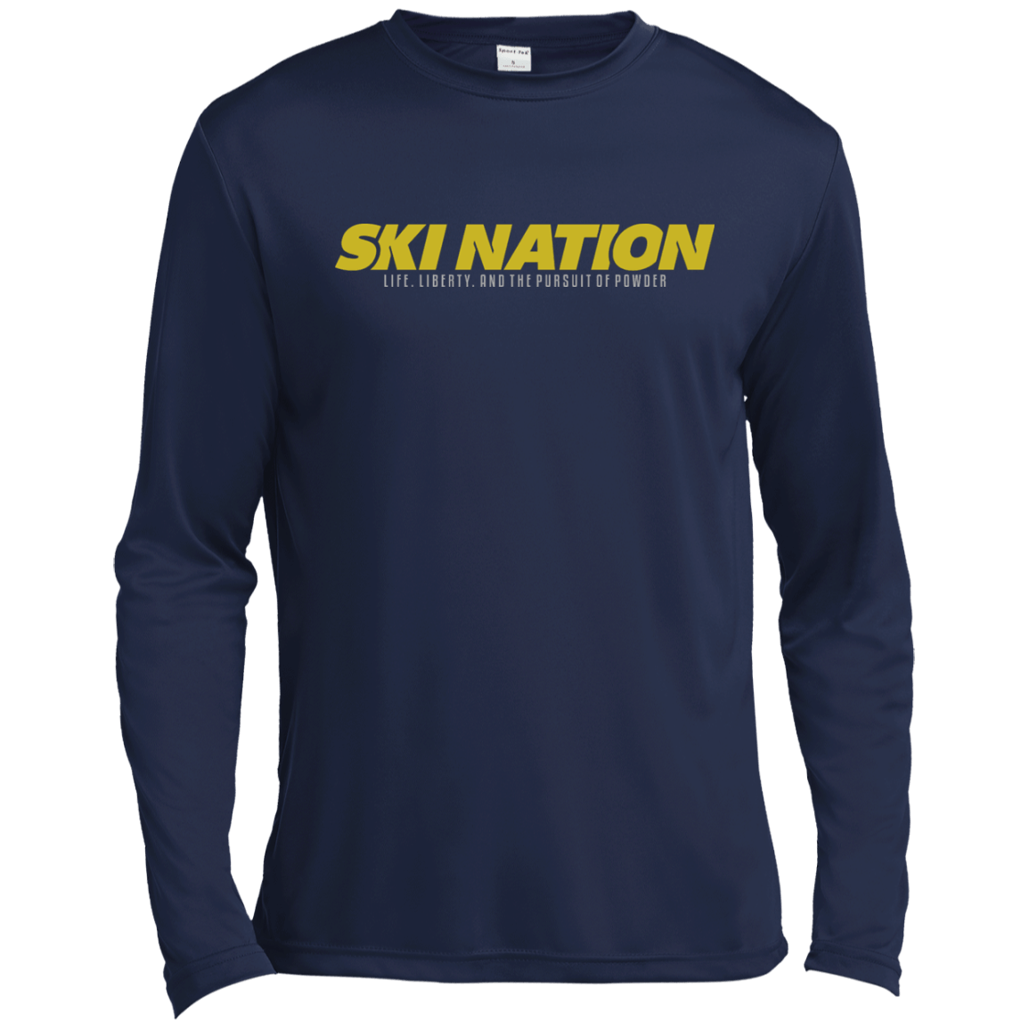 Ski Nation - Life, Liberty and The Pursuit Of Powder Long Sleeves - Powderaddicts