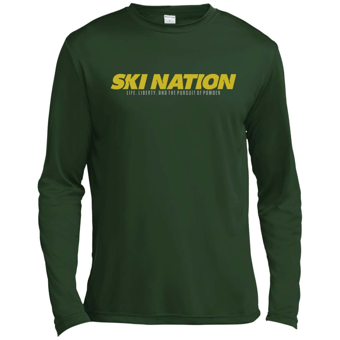 Ski Nation - Life, Liberty and The Pursuit Of Powder Long Sleeves - Powderaddicts