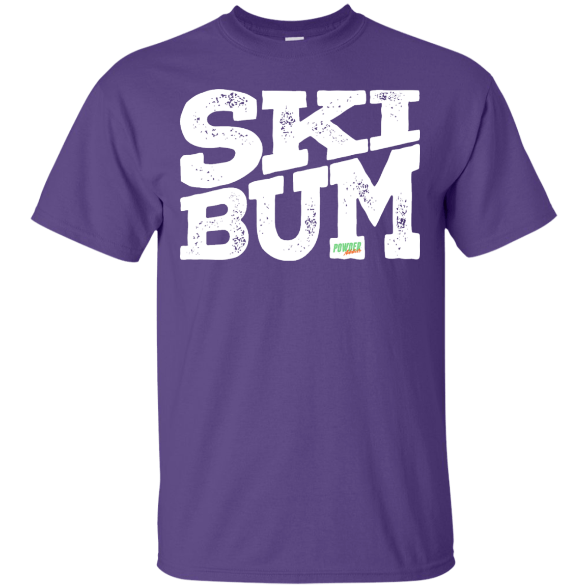 SkiBum Men's Tees and V-Neck - Powderaddicts