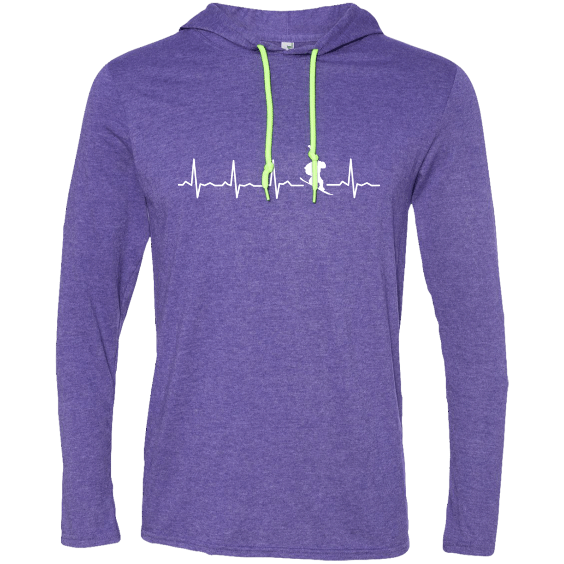 Snowboard Heartbeat Hoodies - Powderaddicts