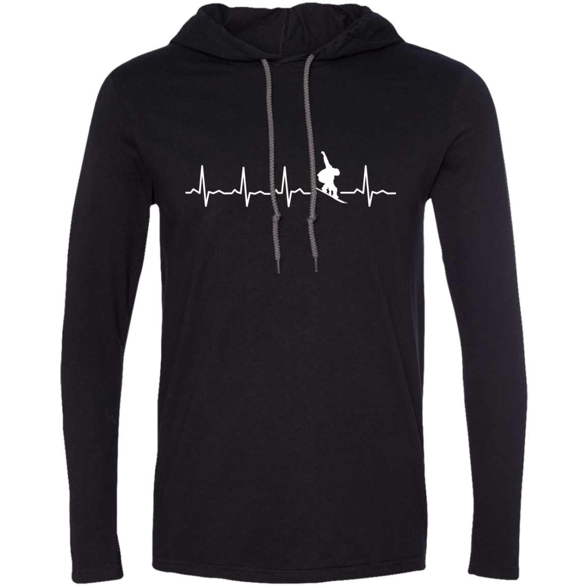 Snowboard Heartbeat Hoodies - Powderaddicts