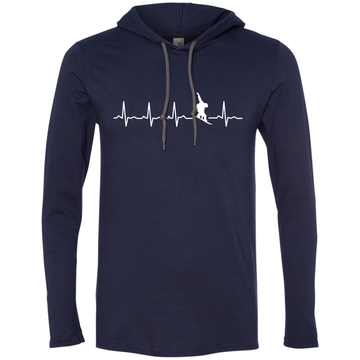 Snowboard Heartbeat Hoodies - Powderaddicts