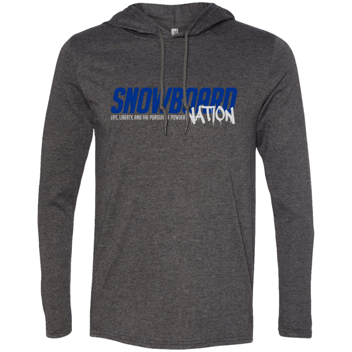 Snowboard Nation (Blue) Hoodies - Powderaddicts