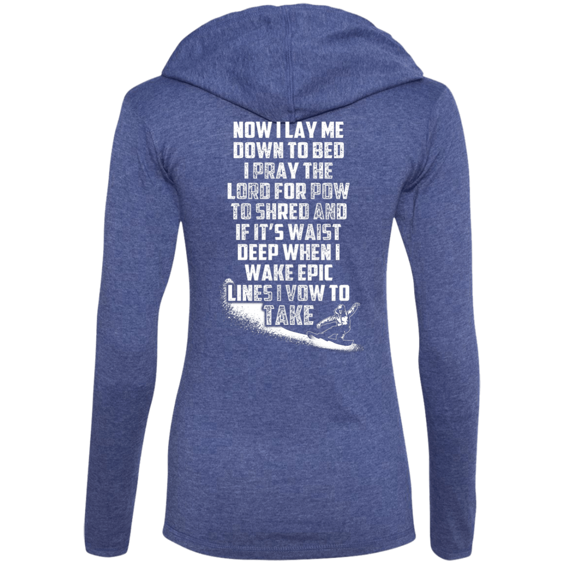 Snowboarder's Prayer Hoodies - Powderaddicts