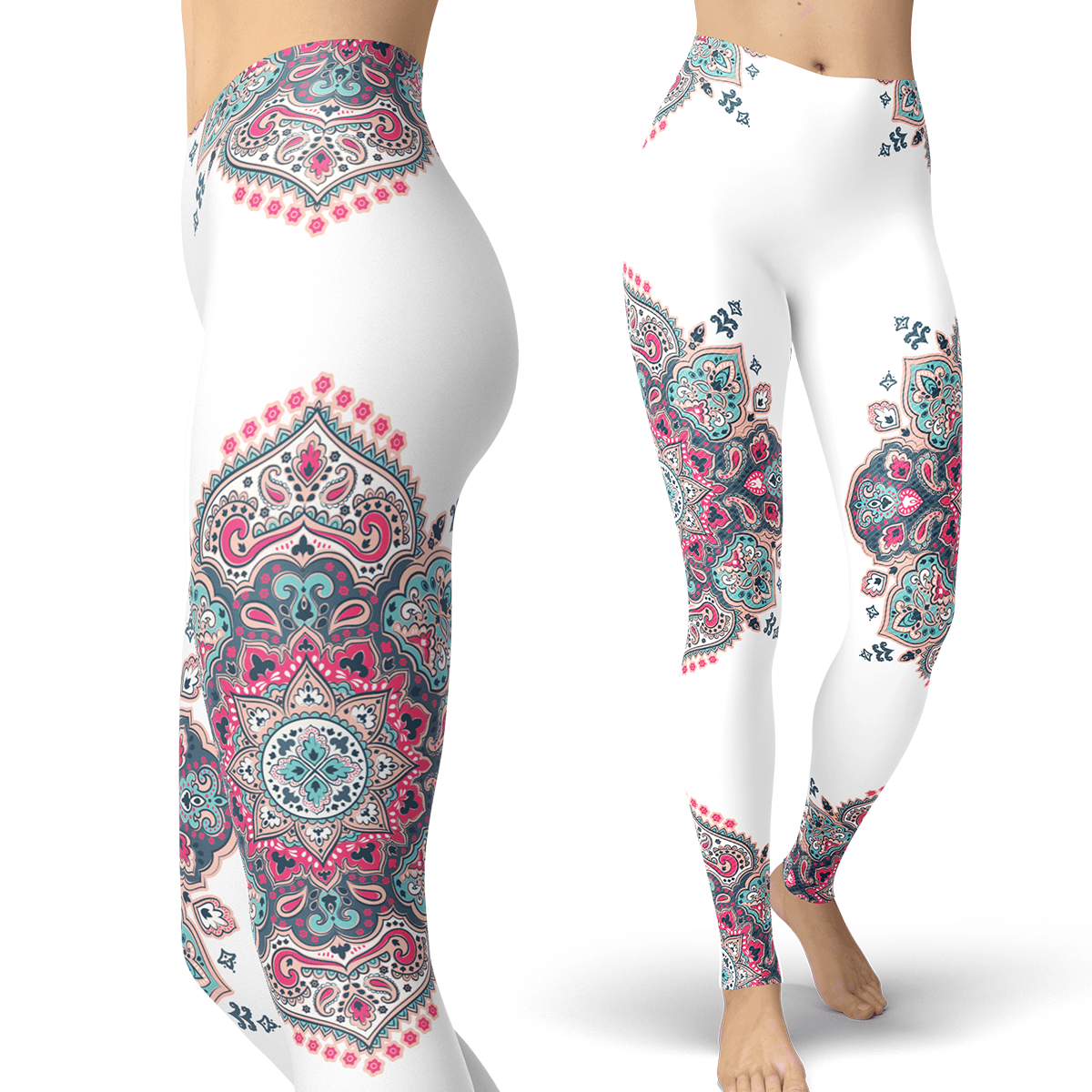 Snowflake Leggings  Fitness Yoga Pants