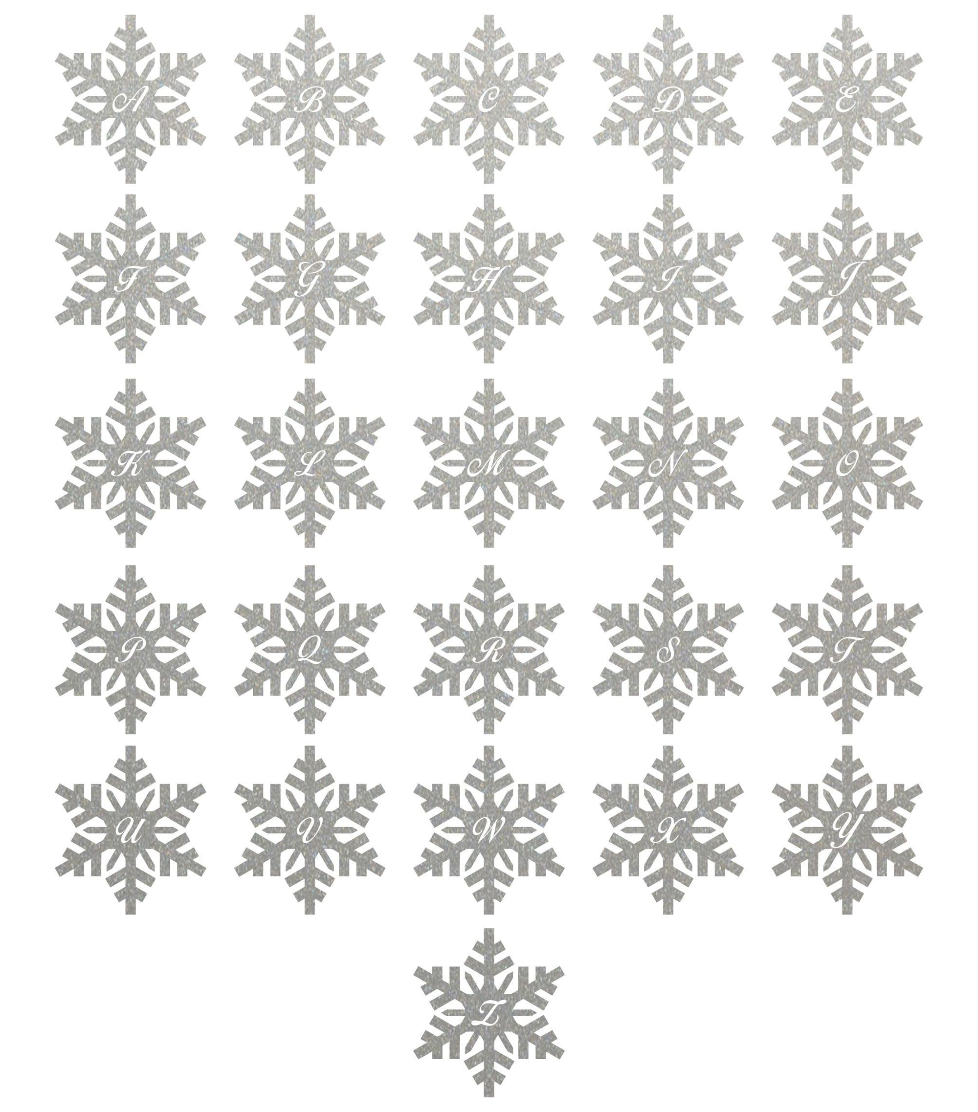 Snowflake Initial - Powderaddicts