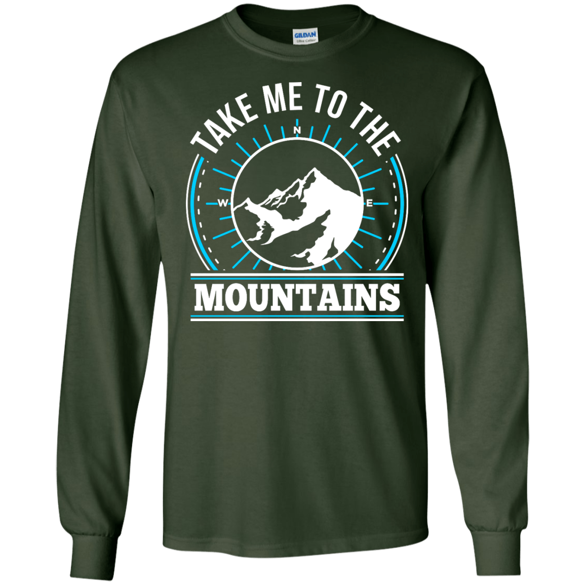 Take Me To The Mountains Long Sleeves - Powderaddicts