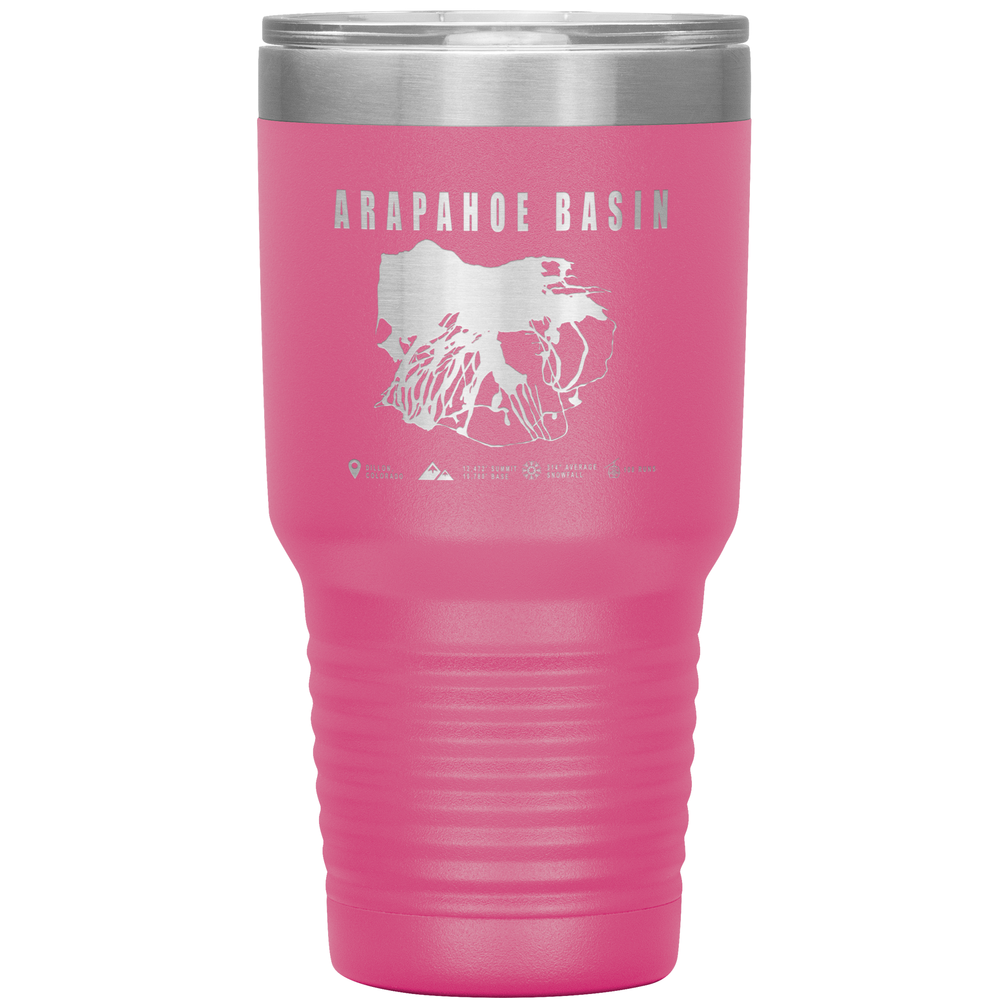 Arapahoe Basin,Colorado Ski Resort 30oz Tumbler - Powderaddicts