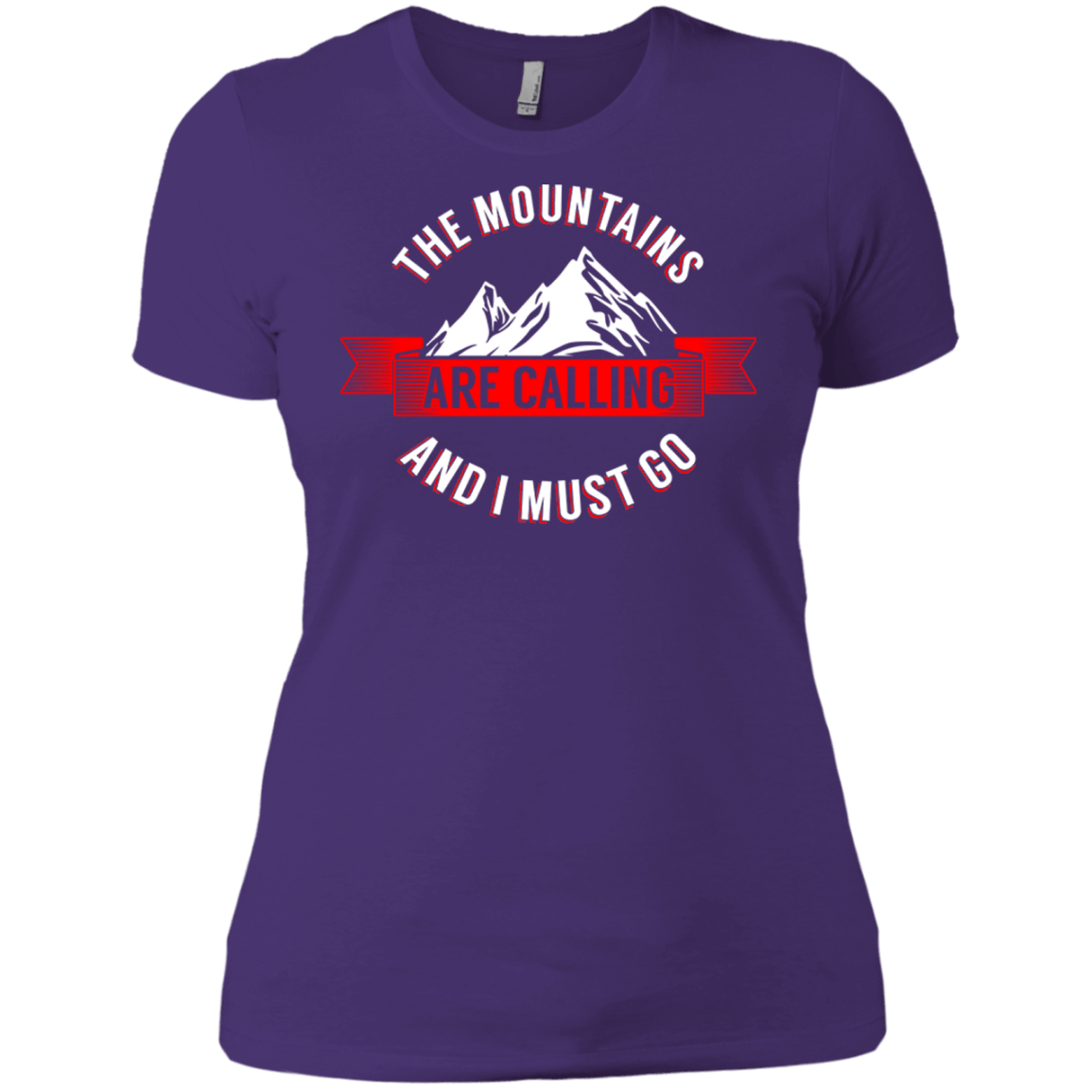 The Mountains Are Calling Ladies Tees - Powderaddicts