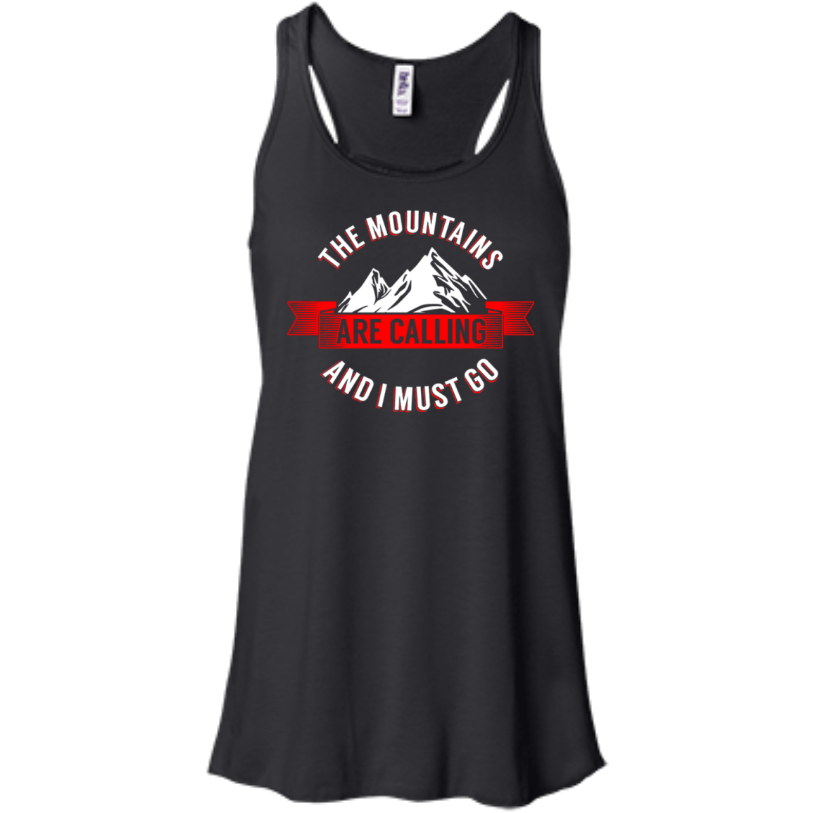 The Mountains Are Calling Tank Tops - Powderaddicts