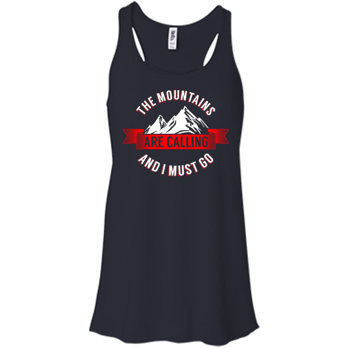 The Mountains Are Calling Tank Tops - Powderaddicts