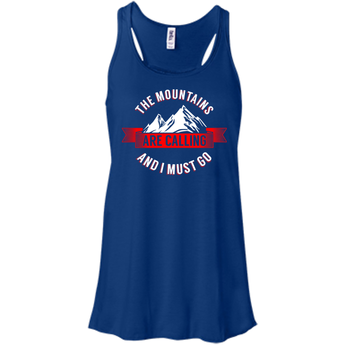 The Mountains Are Calling Tank Tops - Powderaddicts