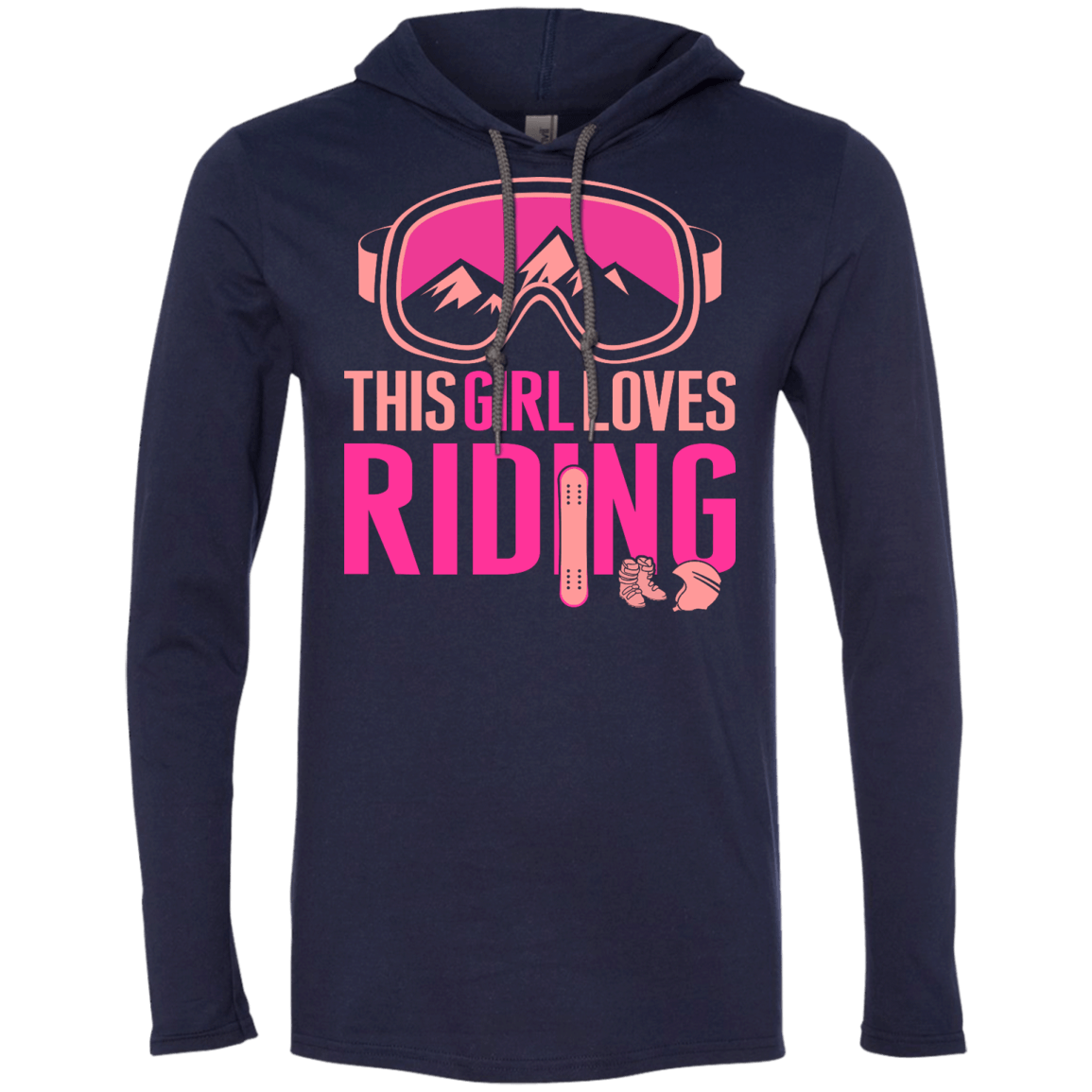 This Girl Loves Riding Hoodies - Powderaddicts