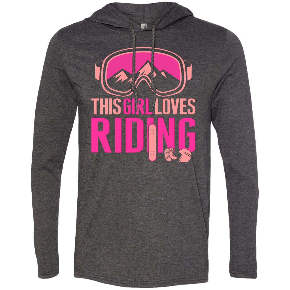 This Girl Loves Riding Hoodies - Powderaddicts