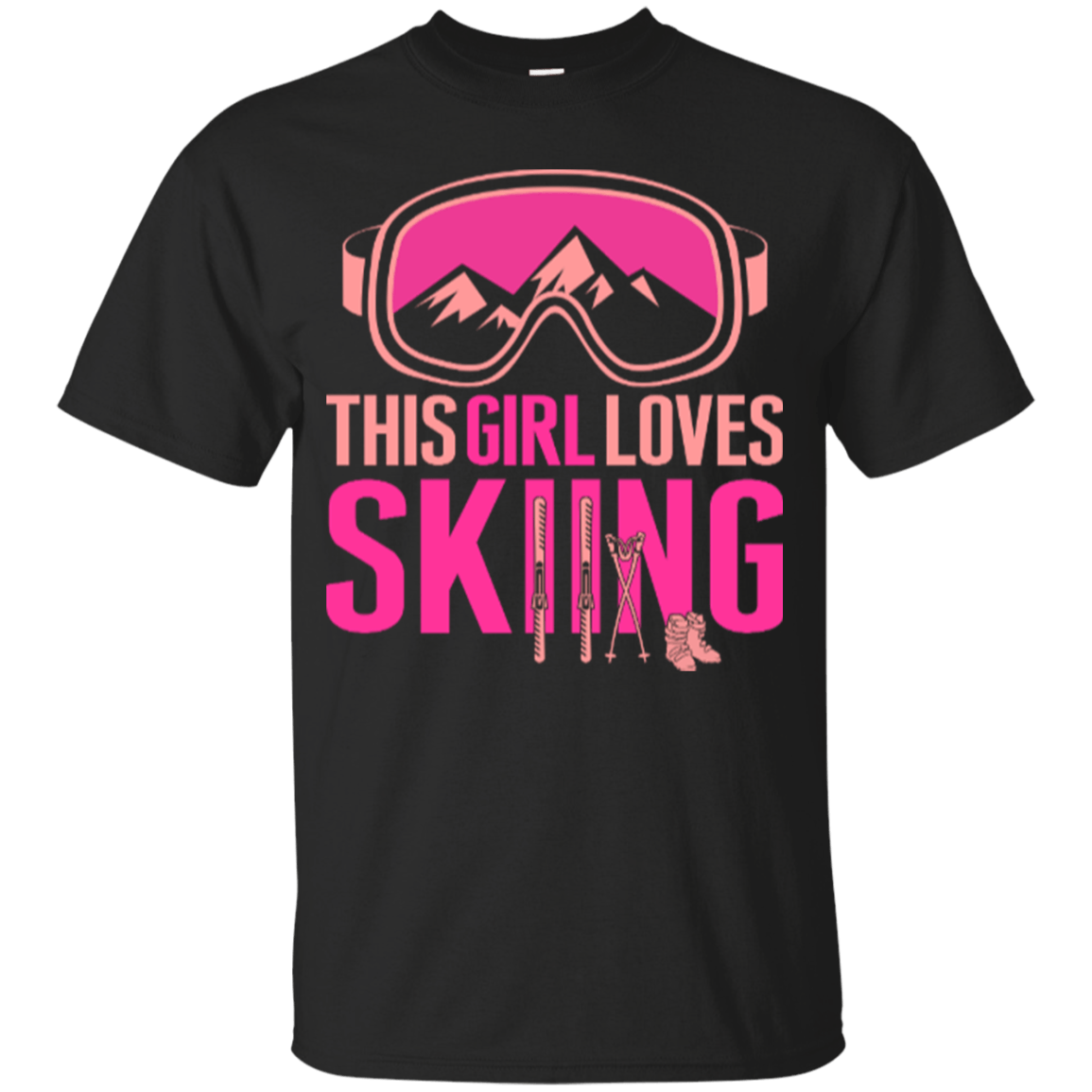 This Girl Loves Skiing Youth - Powderaddicts