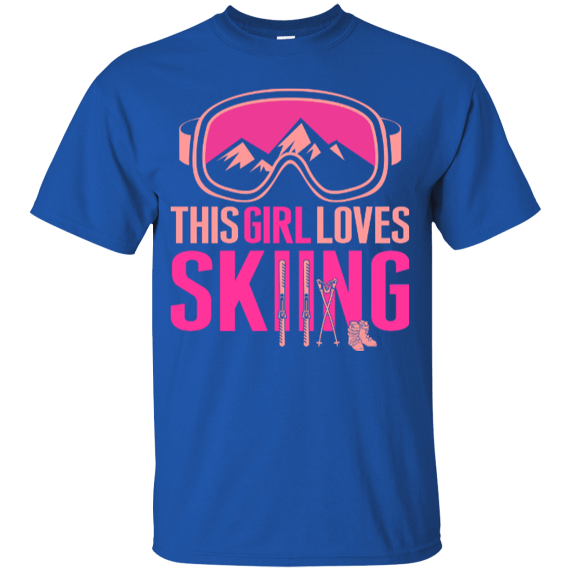 This Girl Loves Skiing Youth - Powderaddicts