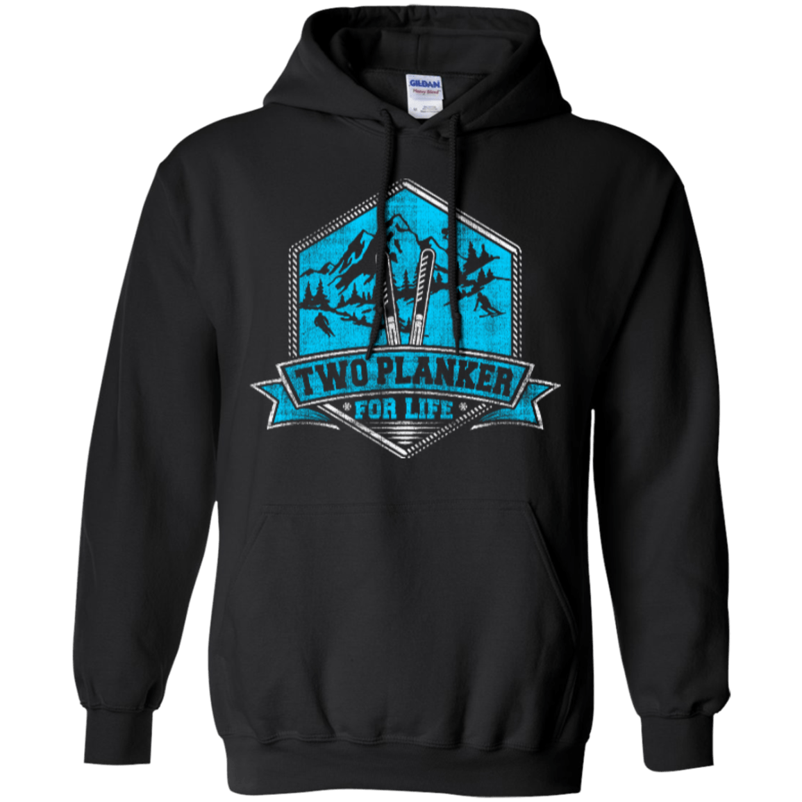 Two Plankers For Life Hoodies - Powderaddicts