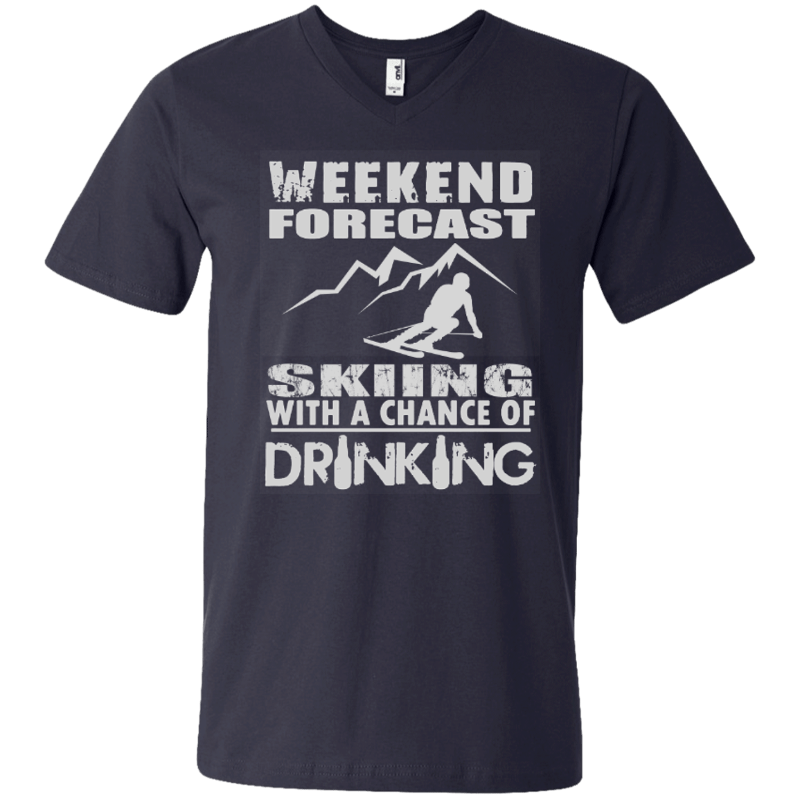 Weekend Forecast Skiing With A Chance of Drinking Tees - Powderaddicts